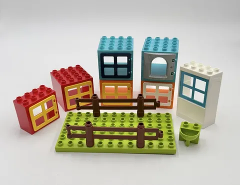 Duplo Windows Doors Rooms Fence Sink House Parts