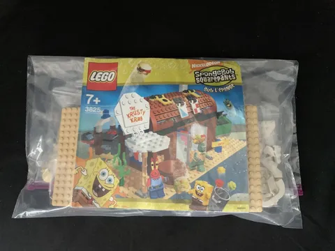 Lego SpongeBob SquarePants Set 3825 Krusty Crab Minifigures & Instructions
