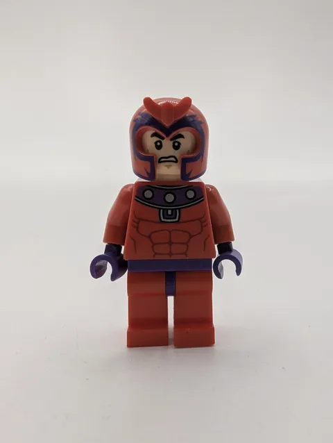 LEGO Marvel Super Heroes X-Men Magneto Minifigure 6866 Wolverines Showdown sh031