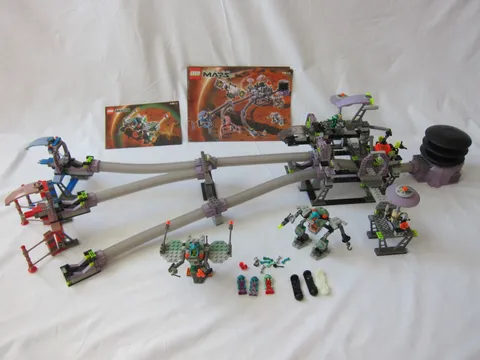 Lego 7317 7311 Space Life On Mars Mission Aero Tube Hangar manuals complete sets