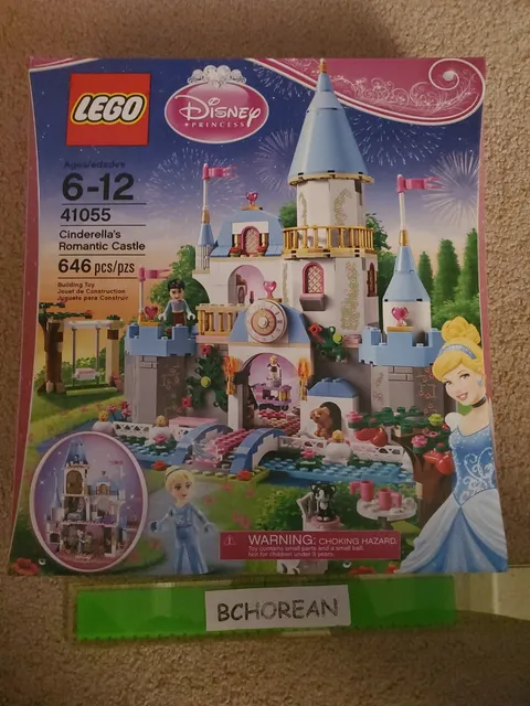 Lego 41055 Disney Princess Cinderella's Romantic Castle New Sealed Retired