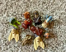 LEGO Star Wars - Misc Head Lot x10