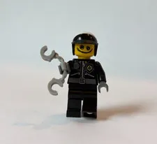 Lego Scribble Face Bad Cop Minifigure LEGO Movie CMF Series tlm007 Retired Rare