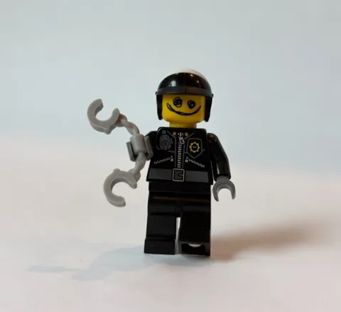 Lego Scribble Face Bad Cop Minifigure LEGO Movie CMF Series tlm007 Retired Rare