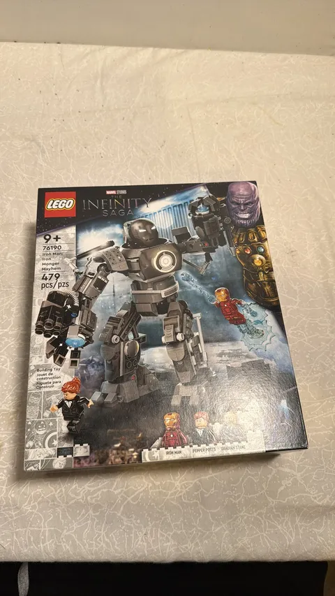 LEGO Marvel Infinity Saga Iron Man: Iron Monger Mayhem 76190 Set