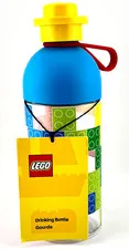 NWT Lego Bricks Transparent Drinks Water Hydration Bottle 17oz 500 ml