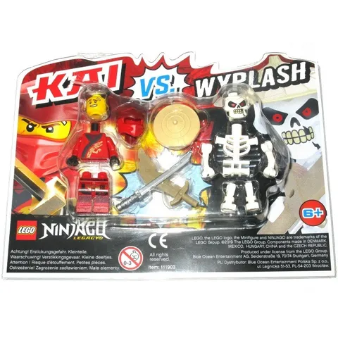 Lego Ninjago Legcay Kai vs. Wyplash blister pack 111903