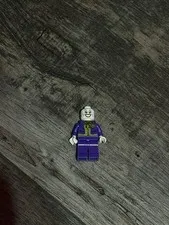 LEGO The Joker Minifigure Purple Suit White Head (No Hair) Plastic