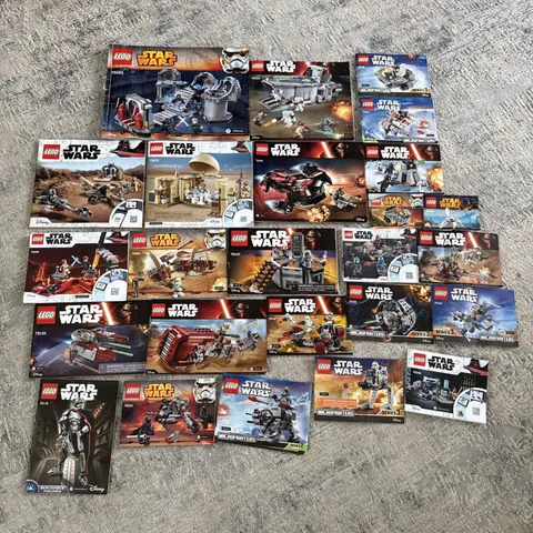 LEGO Star Wars Instruction Books Manuals  Lot Of 25 !