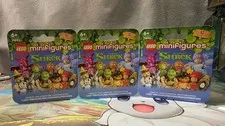 LEGO Shrek Minifigures Shrek, Fiona, Donkey, Puss in Boots Minifigure 71053