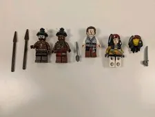 LEGO Minifigures Pirates of the Caribbean - Zombie, Jack Sparrow & Will Turner