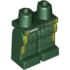 LEGO® Part 970c00pb1349 - Hips and Legs with Racing Suit