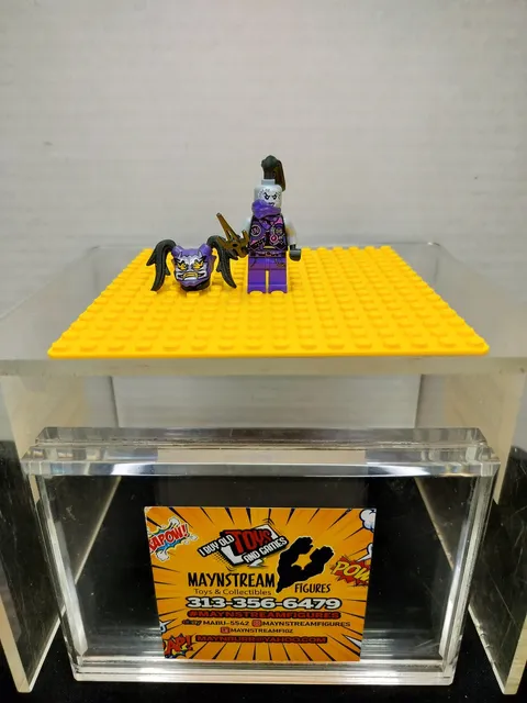 LEGO Ninjago Ultra Violet Minifigure Sons of Garmadon General 70640 njo400 AS-IS