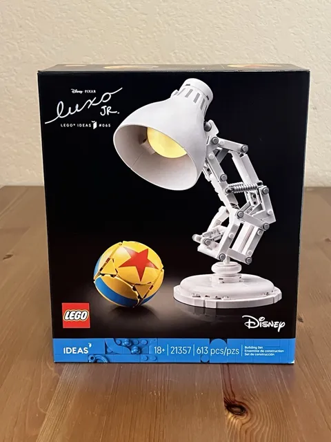 Lego Ideas 21357 Disney Pixar Luxo Jr. New Sealed