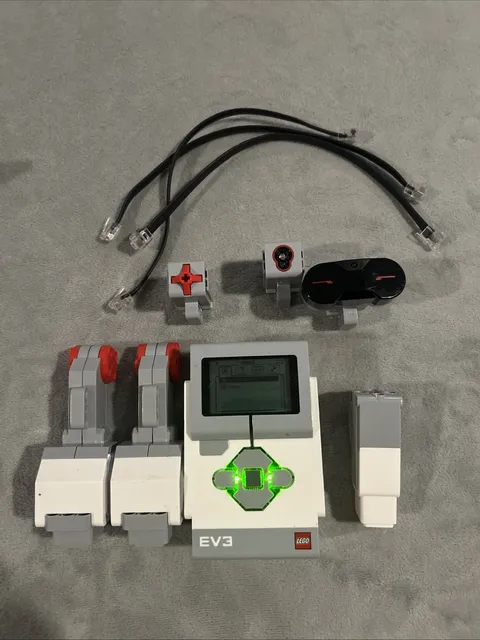LEGO MINDSTORMS EV3 Brick Sensors Motors, TESTED AND WORKS,  See Description
