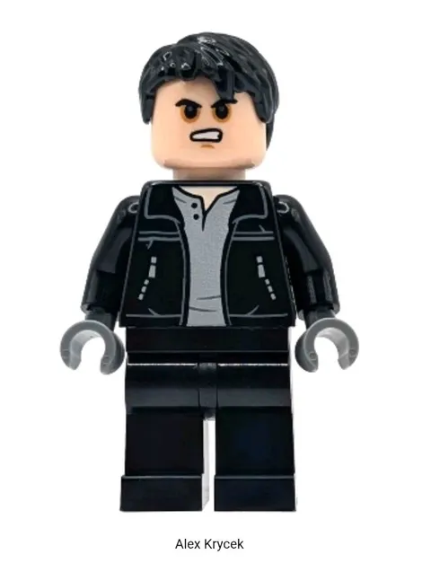 LEGO Ideas The X-Files Alex Krycek Minifigure. Brand New. From 21369