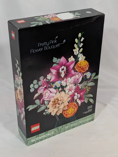 LEGO Botanicals: Pretty Pink Flower Bouquet (10342) - Dented Box