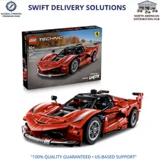 LEGO Technic 42212 Ferrari FXX K Race Car Toy Building Set 897 Pcs Ages 10+ New