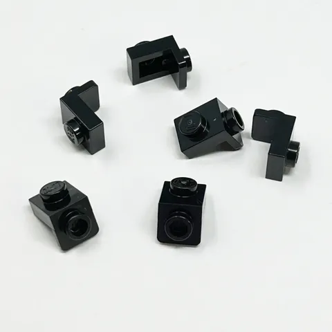 36841 LEGO Parts Bracket 1x1 - 1x1 BLACK (6)