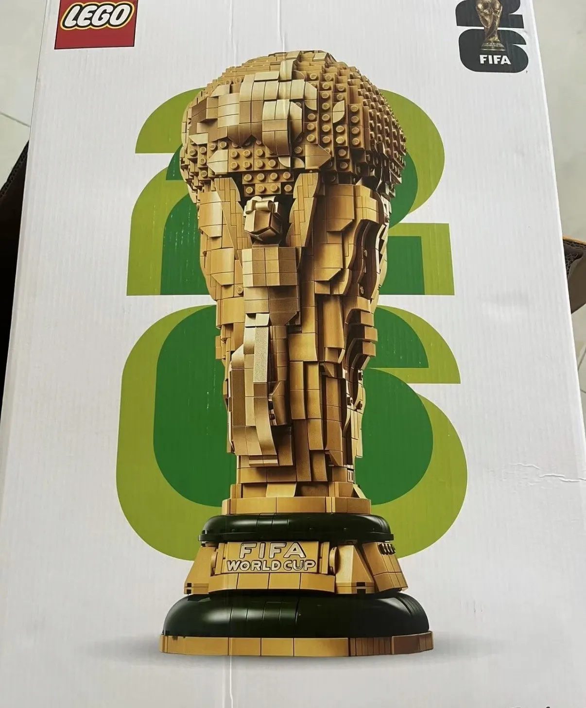 LEGO Icons FIFA World Cup Official Trophy 43020 Complete Set 2842pcs 14+ Box