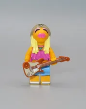 LEGO Muppets Janice guitar minifigure LEGO collectible series