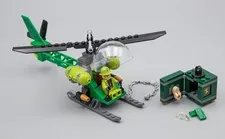 LEGO DC Batman Video Game The Riddler Heist Helicopter w/ The Riddler