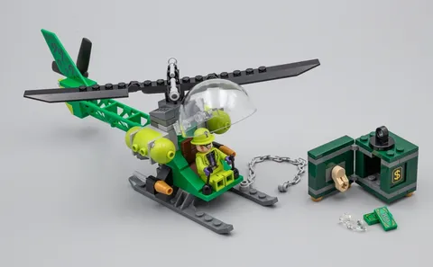 LEGO DC Batman Video Game The Riddler Heist Helicopter w/ The Riddler