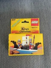 LEGO 6017 Legoland Castle King's Oarsmen Brand New & Sealed Retired Boat！