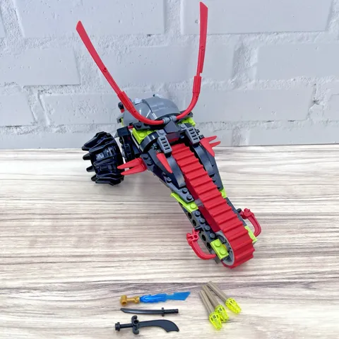 LEGO Ninjago: Warrior Bike (70501) Build Complete No Minifigures