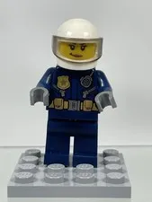 LEGO Minifigure Police Female cty0702 from City 60137