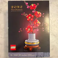 LEGO Plum Blossom 10369 Botanicals Botanical Collection 327 pcs 18+