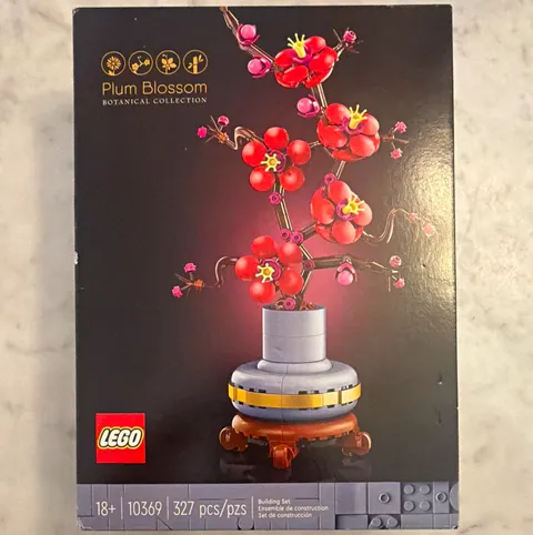 LEGO Plum Blossom 10369 Botanicals Botanical Collection 327 pcs 18+
