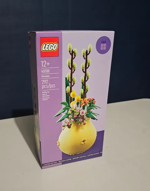 New LEGO Botanicals: Flowerpot (40588) Retired Limited Edition Promotional Set