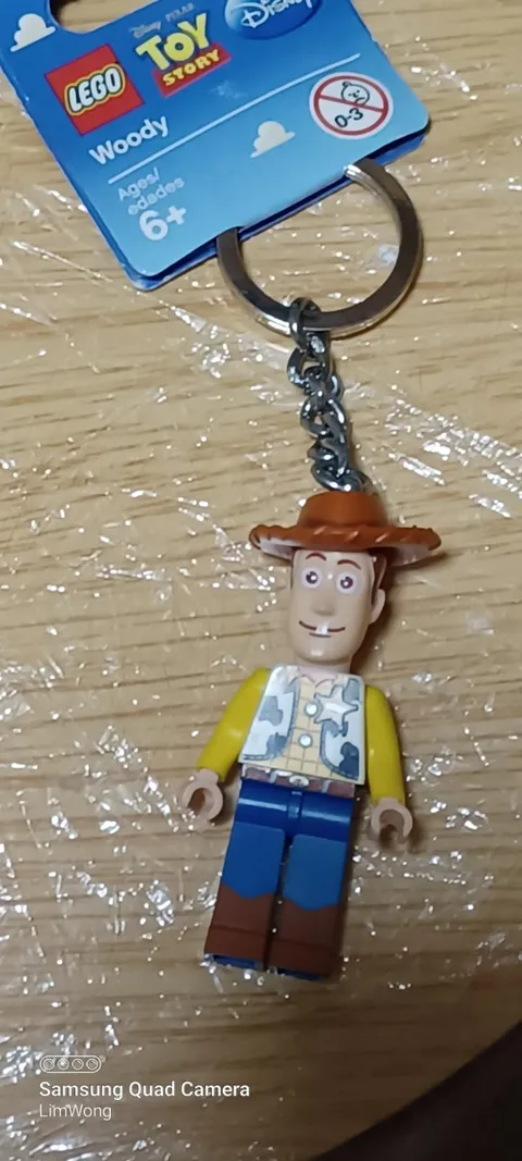 LEGO 852848 DISNEY PIXAR Toy Story Woody Key Chain Minifigure Retired RARE NWT
