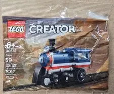 LEGO 30575 Creator Train Polybag -59 Pieces - New/Sealed -Christmas!!