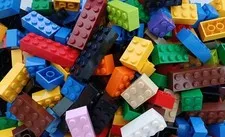 LEGO lot of 300 Bricks Only, 2x2, 2x3, 2x4, and 2x6. Bonus 20 random 1x4 and 1x6