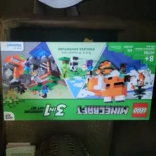 LEGO 66786 Minecraft 3 in 1 ADVENTURE GAMER GIFT SET -476 PCS BRAND NEW SEALED!