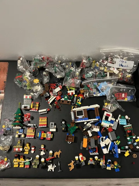 Large LEGO City Advent Calendars Lot