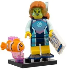 Lego Series 29 CMF Minifigure “Marine Biologist” col29-2 CMF Figure