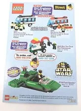Vintage LEGO Direct Catalog Insert Star Wars Slave I A-Wing X-Wing 2000