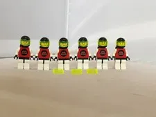 Space LEGO M-Tron 6x Minifigures Various Accessories Vintage