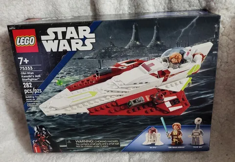 LEGO Star Wars: Obi-Wan Kenobi's Jedi Starfighter (75333) New 282 Pcs