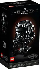 LEGO Star Wars TIE Fighter Pilot Helmet 40th ESB 724pcs 18+ 75274