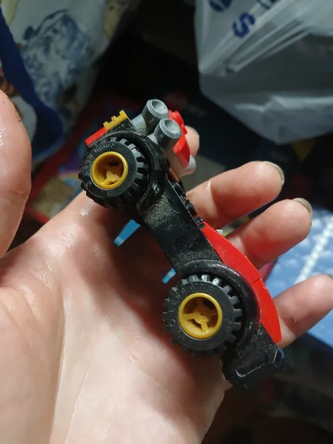 LEGO Ninjago vehicle, likely from the Kai's Ninja Race Car EVO (71780) set.
