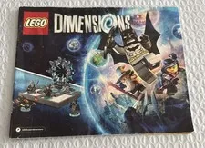 LEGO Dimensions Starter Pack Instruction Book Manual ONLY