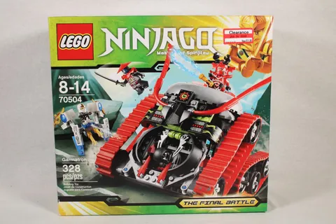 LEGO 70504 Ninjago Garmatron Building Set NEW Sealed Retired EOL Stickers on Box