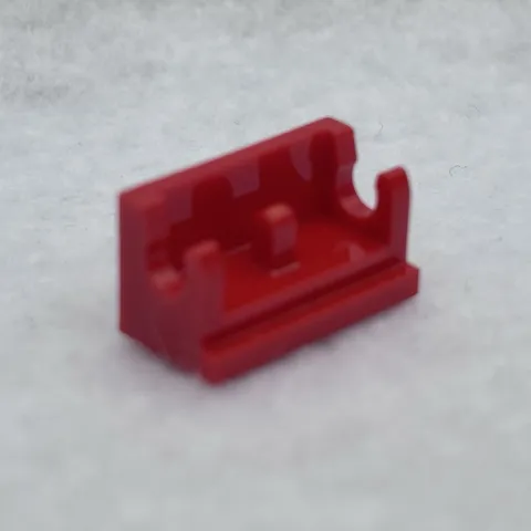 LEGO 3937 Red Hinge Brick 1 x 2 Base (x1)