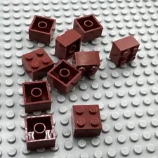 LEGO Brick - Dark Red -  2 x 2 - QTY x10