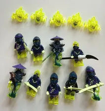 LEGO Ninjago Ghost Army Minifigure Lot of 14