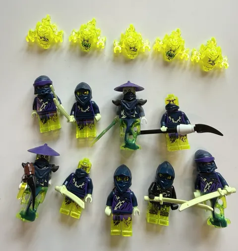 LEGO Ninjago Ghost Army Minifigure Lot of 14
